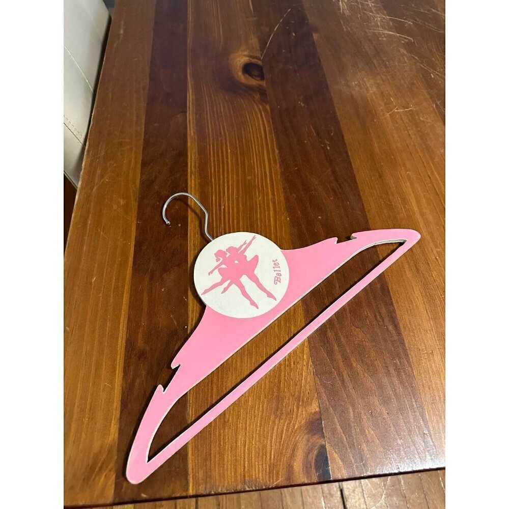 Pink Ballet Wooden Hanger